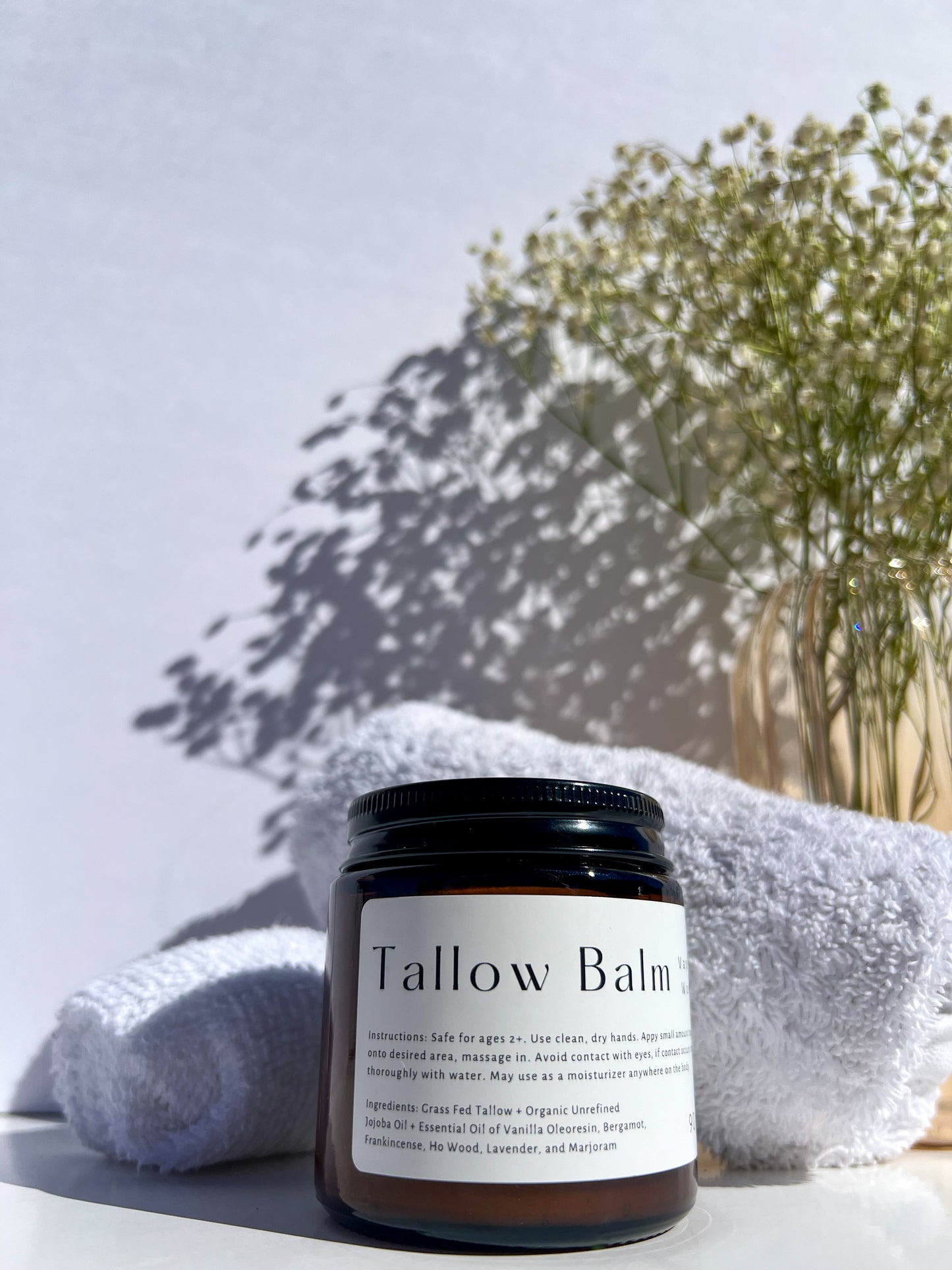 Tallow Cream | Grass Fed + Finished Beef Suet