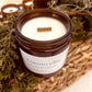 14 oz Clean Burning Wood Wick Candle