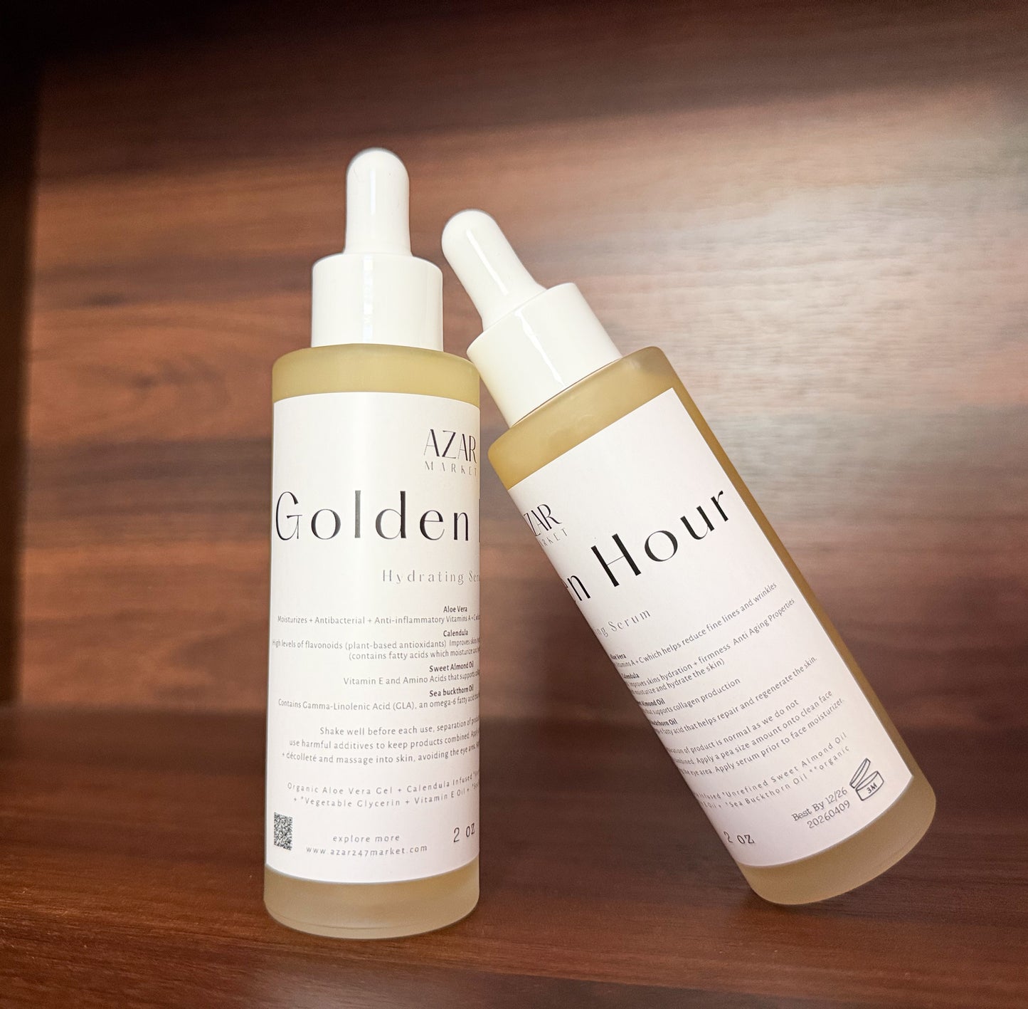 Golden Hour Serum | Hydrating Face Serum | 2 oz