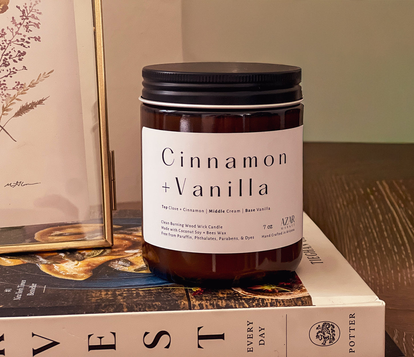 Wood Wick Candle | Clean Burning