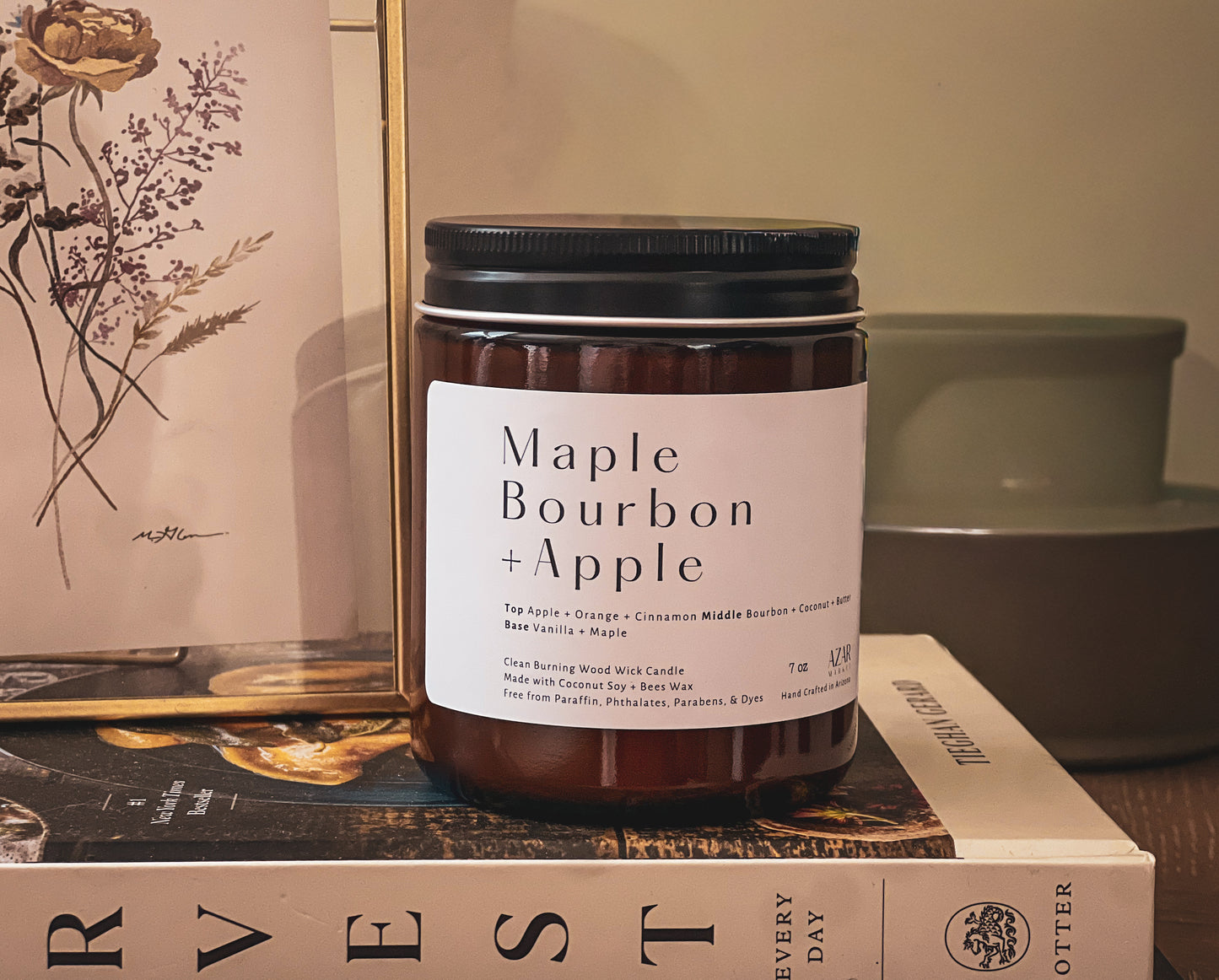 Wood Wick Candle | Clean Burning